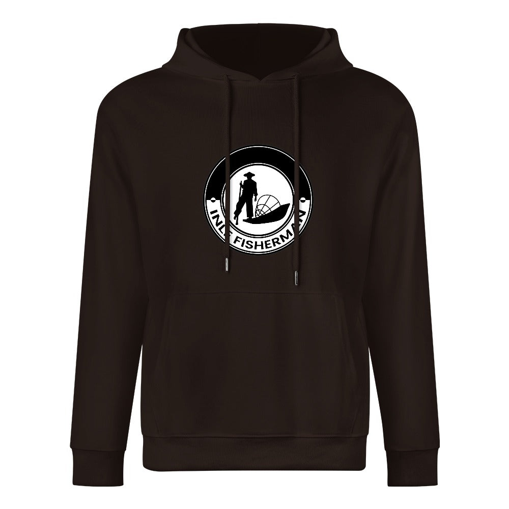 2026 New Pure cotton hooded sweater black